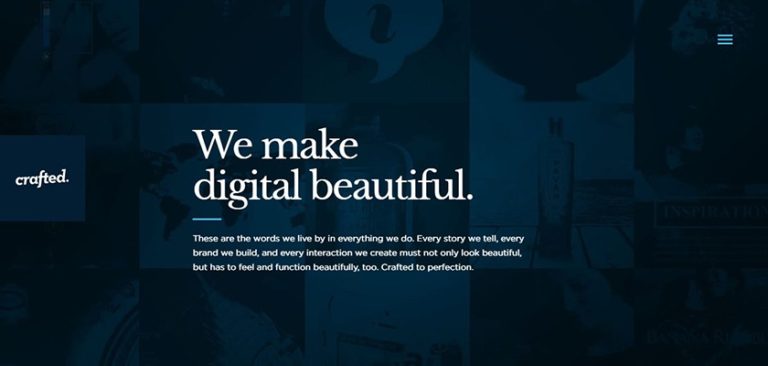 Designs de sites web par Crafted l'agence de marketing digital