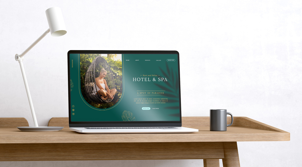 site vitrine spa et hotel GOLIAT Web
